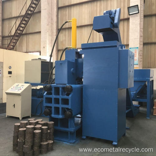 Horizontal 630ton Steel Filings Recycling Briquette Machine